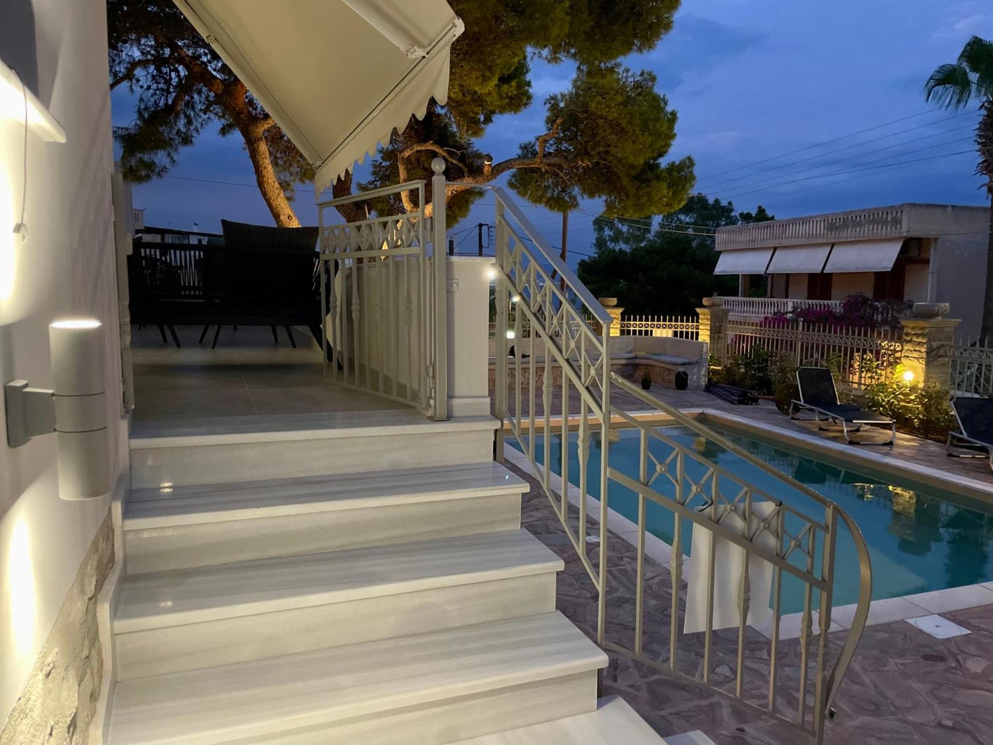 Villa Isabella Aegina Vathi  Luaran gambar